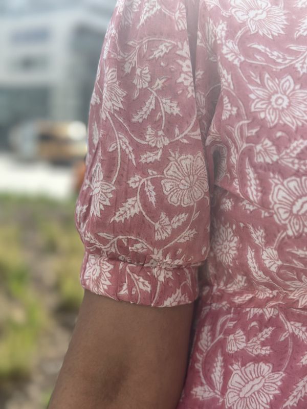 LEENA DRESS/PINK