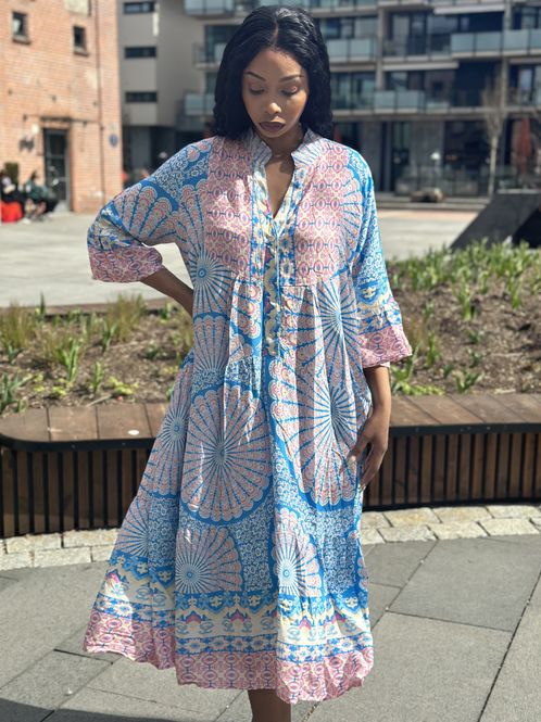 Hovedbilde MARTA DRESS BLUE