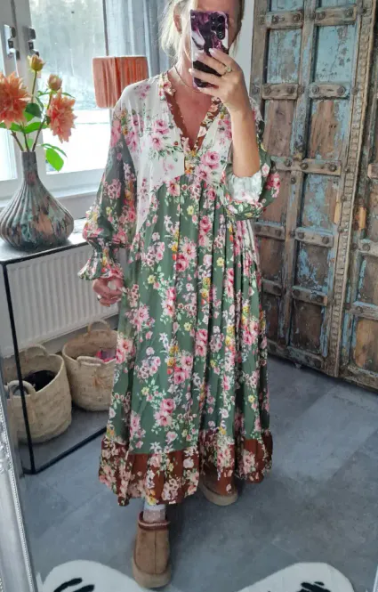 Hovedbilde FRIDOLINA DRESS/ GREEN