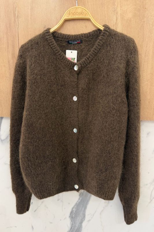 Amalie Cardigan Brown