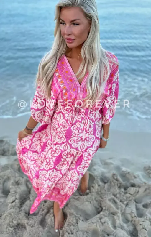 ANETTE DRESS PINK